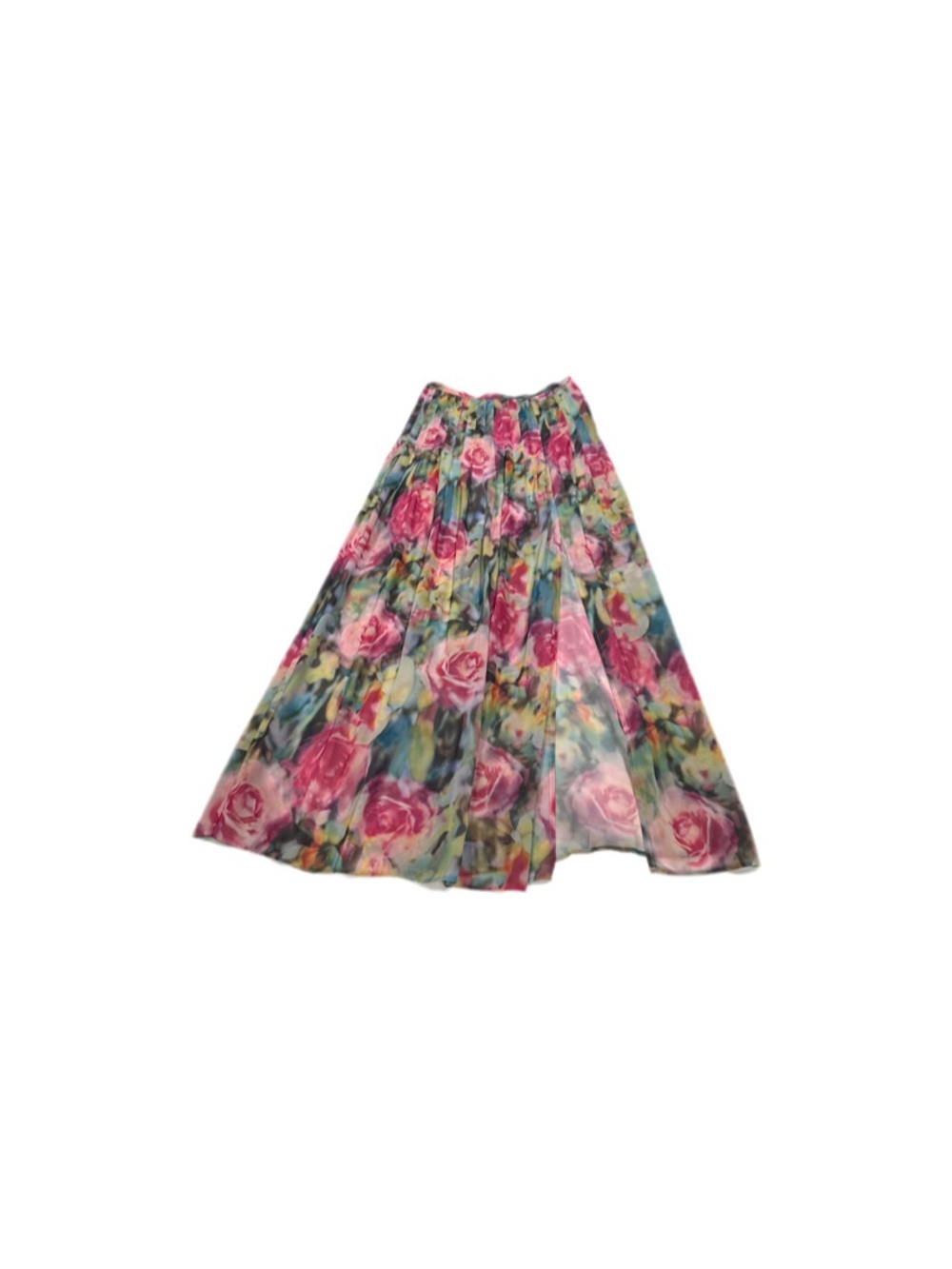 i jeans by Buffalo Floral A-Line Maxi Skirt - Pink, Green, Blue